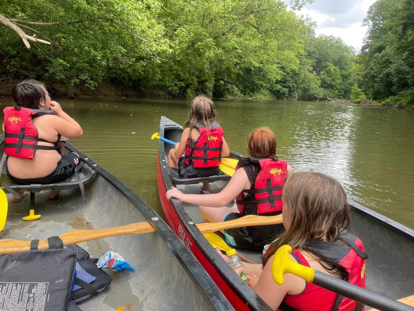 canoeing hocking hills
