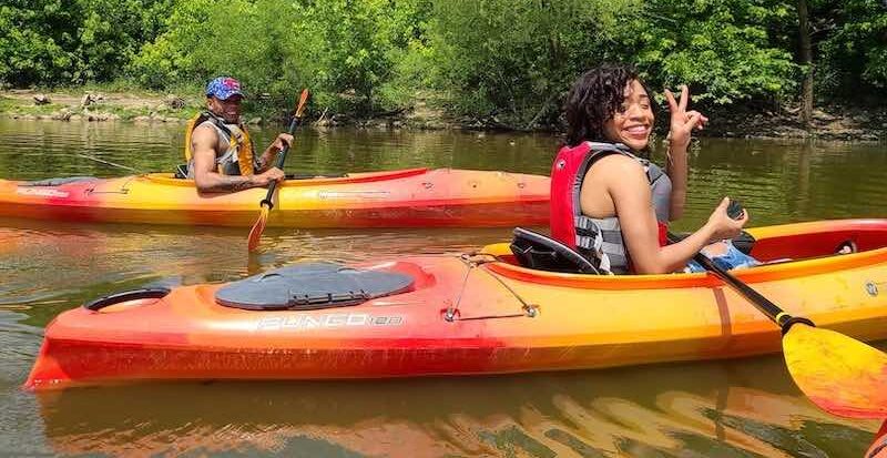 kayaking hocking hills